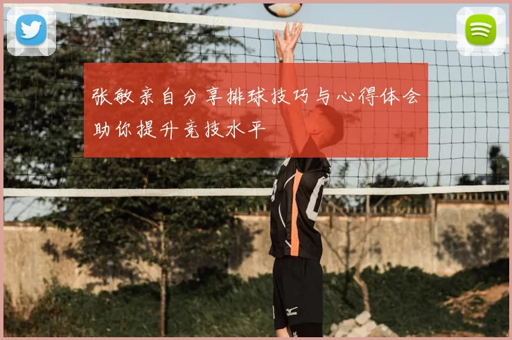 张敏亲自分享排球技巧与心得体会助你提升竞技水平