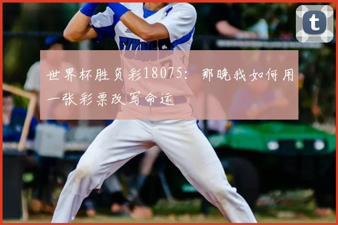 世界杯胜负彩18075:那晚我如何用一张彩票改写命运